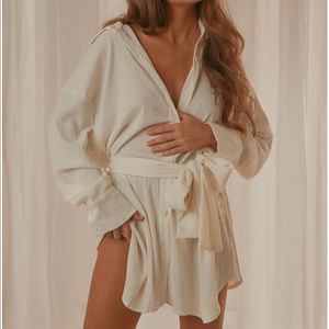 White Peppermayo dress